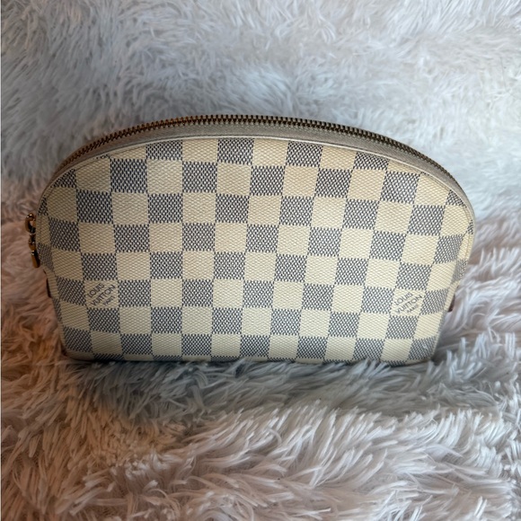 Louis Vuitton Damier Azur Cosmetic Pouch - Picture 15 of 16